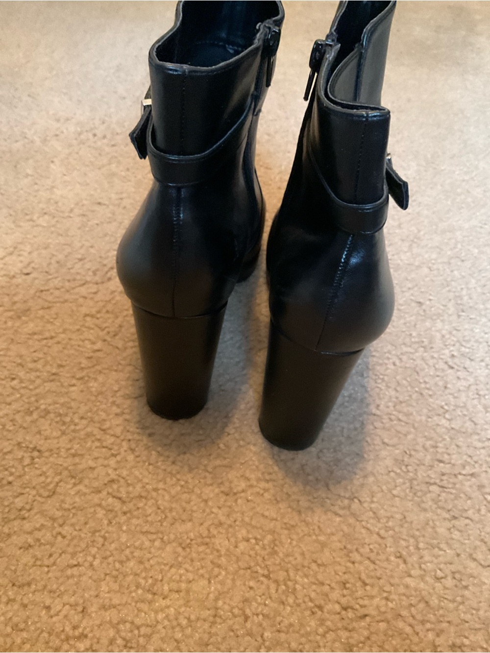 Naturalizer Black Boots. Sz. 11 - Picture 3 of 5